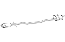 Zadní tlumič výfuku WALKER 23066