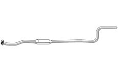 Střední tlumič výfuku WALKER 23086