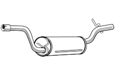 Zadní tlumič výfuku WALKER 23110