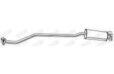 Stredni tlumic vyfuku WALKER 23133