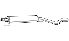 Střední tlumič výfuku WALKER 23149