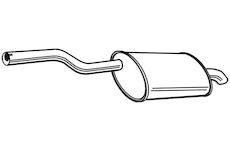 Zadní tlumič výfuku WALKER 23187