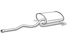 Zadní tlumič výfuku WALKER 23205