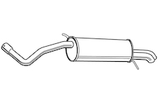 Zadní tlumič výfuku WALKER 23208