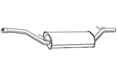 Zadní tlumič výfuku WALKER 23211