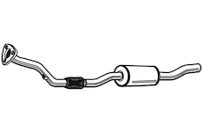 Predni tlumic vyfuku WALKER 23269