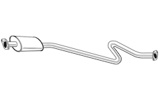 Střední tlumič výfuku WALKER 23270