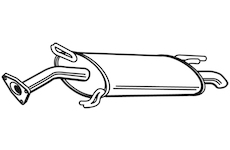 Zadní tlumič výfuku WALKER 23271