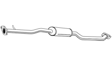 Střední tlumič výfuku WALKER 23276