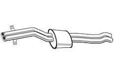 Střední tlumič výfuku WALKER 23288