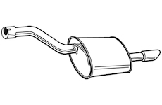 Zadní tlumič výfuku WALKER 23300