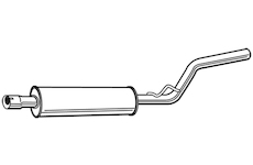 Střední tlumič výfuku WALKER 23303