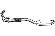 Predni tlumic vyfuku WALKER 23309