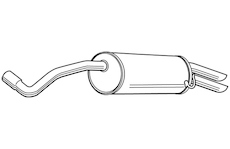 Zadní tlumič výfuku WALKER 23334