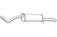 Zadní tlumič výfuku WALKER 23345