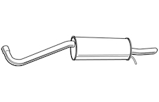 Zadní tlumič výfuku WALKER 23366