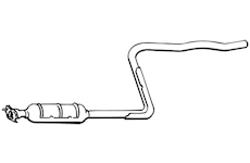 Střední tlumič výfuku WALKER 23377