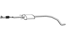 Střední tlumič výfuku WALKER 23382