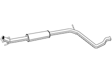 Střední tlumič výfuku WALKER 23407