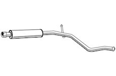 Střední tlumič výfuku WALKER 23419