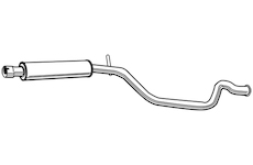 Zadní tlumič výfuku WALKER 23421