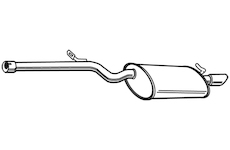 Zadní tlumič výfuku WALKER 23489