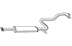 Střední tlumič výfuku WALKER 23493