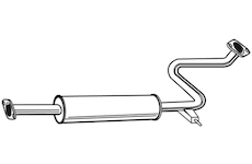 Střední tlumič výfuku WALKER 23513