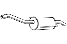 Zadní tlumič výfuku WALKER 23516