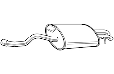 Zadní tlumič výfuku WALKER 23568