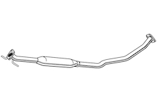 Střední tlumič výfuku WALKER 23649