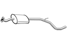 Střední tlumič výfuku WALKER 23653