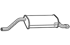 Zadní tlumič výfuku WALKER 23671