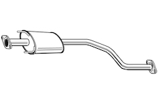 Střední tlumič výfuku WALKER 23698