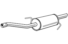 Zadní tlumič výfuku WALKER 23709