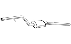 Střední tlumič výfuku WALKER 23710