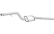 Střední tlumič výfuku WALKER 23716