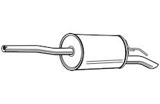 Zadní tlumič výfuku WALKER 23819