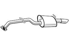 Zadní tlumič výfuku WALKER 23900