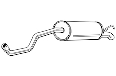 Zadní tlumič výfuku WALKER 24059