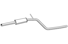 Střední tlumič výfuku WALKER 24163