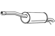 Zadní tlumič výfuku WALKER 25100