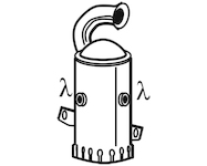 Katalyzátor WALKER 28099