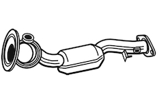 Přední katalyzátor WALKER 28725