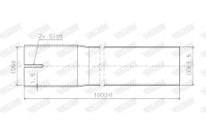 Výfuková trubka WALKER 32030