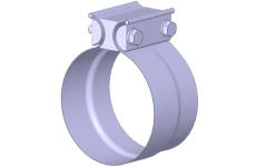 Upínač, výfukový systém WALKER 61791