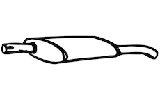 Zadní tlumič výfuku WALKER 70324