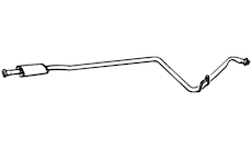 Predni tlumic vyfuku WALKER 70465