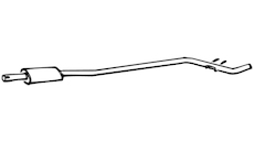 Predni tlumic vyfuku WALKER 70472