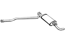 Zadní tlumič výfuku WALKER 70503